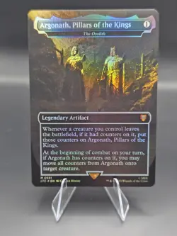 MTG - LTC - Argonath, Pillars of the Kings - The Ozolith #0351 - Near Mint Foil - Image 1