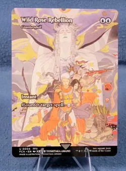 Wild Rose Rebellion - Counterspell (Showcase) Mtg Final Fantasy FCA 4 🔮 - Image 1