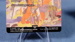 Wild Rose Rebellion - Counterspell (Showcase) Mtg Final Fantasy FCA 4 🔮 - Image 3