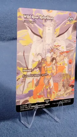 Wild Rose Rebellion - Counterspell (Showcase) Mtg Final Fantasy FCA 4 🔮 - Image 5