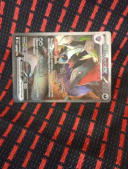 Pokemon N's Zoroark ex 185/159 Sv09 Journey Together Illustration Rare Holo EX - Image 5