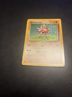 Hitmonchan Holo Rare 7/102 1999 Pokemon Base Set English WOTC NM - Image 4