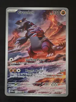 Groudon 199/182 - Paradox Rift - Illustration Rare - Pokemon - Image 1