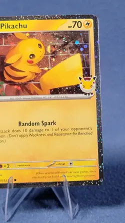 Pikachu 051/162 Pokemon Day 2026 Stamp Cosmos Holo Promo NM Mint 3 (See Pics) - Image 4