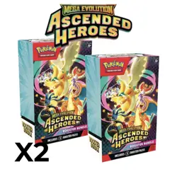 Pokemon Mega Evolution Ascended Heroes Booster Bundle Boxes (2x Boxes) PRESALE - Image 1