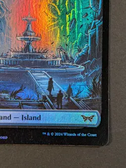 MTG - 1x Island 273 - NM Full Art Foil - Duskmorn - Magic The Gathering - Blue - Image 4