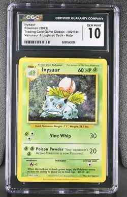 Ivysaur *CGC 10* Holo *Classic Collection* #2 * 2023 * Pokemon - Image 1