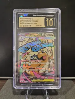 Pokemon Mega Dragonite ex 232/193 CGC Pristine 10 Mega Attack Rare Holo Japanes… - Image 1