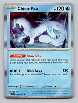 Holo Chien-Pao 056/191 Rare Surging Sparks Pokemon - Image 1