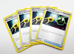 4x Energy Retrieval 127/159 Crown Zenith Pokemon TCG Playset - Image 1