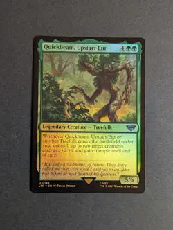 MTG - Quickbeam Upstart Ent - NM Foil - Lord of the Rings: Tales of Middle Earth - Image 5