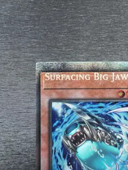 YuGiOh! Surfacing Big Jaws MP25 - Misprint Registration Error 1st Ed Near Mint - Image 3
