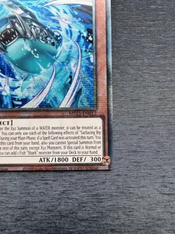 YuGiOh! Surfacing Big Jaws MP25 - Misprint Registration Error 1st Ed Near Mint - Image 5