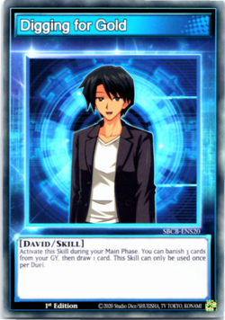 Digging for Gold SBCB-ENS20 - Common - 1st Edition Yugioh - Image 1