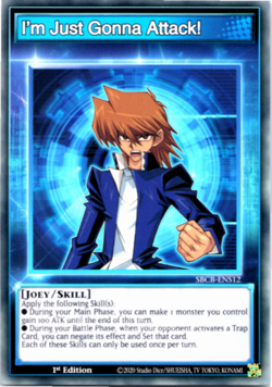 I'm Just Gonna Attack! SBCB-ENS12 - Common - 1st Edition Yugioh - Image 1