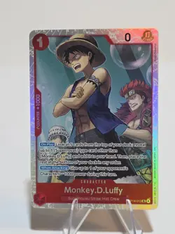 Monkey D Luffy OP14-013 SR Foil One Piece TCG English - Image 1