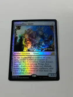 MTG - Crystalline Giant - Ikoria: Lair of Behemoths - NM Foil Pre-Release, Magic - Image 4