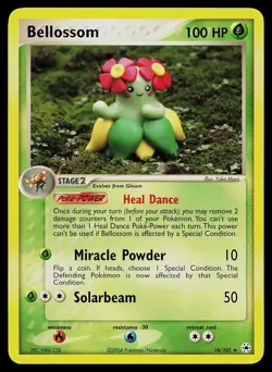 Pokemon Card - Bellossom Hidden Legends 16/101 Rare - Image 1