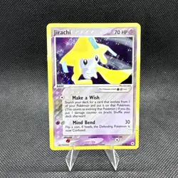 Pokemon Jirachi Holo Rare TCG Card 8/101 EX Hidden Legends LP - Image 1
