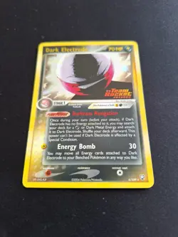 Pokemon Dark Electrode Holo Card 4/109 Team Rocket Returns Series - Image 2
