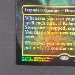 MTG - ​Kalamax the Stormsire - The Lost Caverns of Ixalan Special Guests NM Foil - Image 3