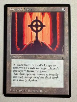 Tormod's Crypt - MTG - The Dark- Englisch ©1994 NM Uncommon #1 - Image 1