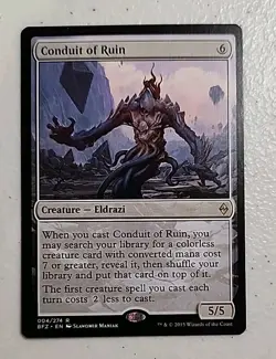Conduit of Ruin Battle for Zendikar Regular MTG - Image 1