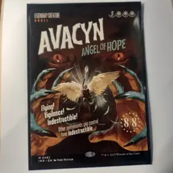 Avacyn, Angel of Hope . Innistrad Remastered, movie poster art. - Image 1
