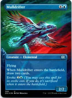Mulldrifter (Borderless) (Foil) Double Masters 2022, 349 NM - Image 1