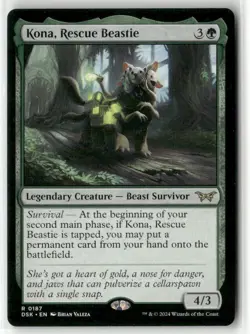 Kona, Rescue Beastie (0187) Normal R Duskmourn: House of Horror 187 NM - Image 1