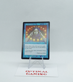 Brainstorm, Mercadian Masques - Magic English MTG Optimal Gaming - Image 1