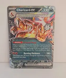 Magmar 39/62 1st Edition Fossil Pokemon TCG WOTC LP & Charizard EX - Image 3