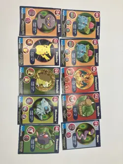 Vintage 1999 Pokemon Cards Poke Trivia Burger King Cards Toys - Lot of 55 - Image 2
