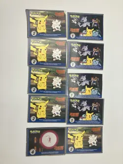 Vintage 1999 Pokemon Cards Poke Trivia Burger King Cards Toys - Lot of 55 - Image 3