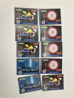 Vintage 1999 Pokemon Cards Poke Trivia Burger King Cards Toys - Lot of 55 - Image 5