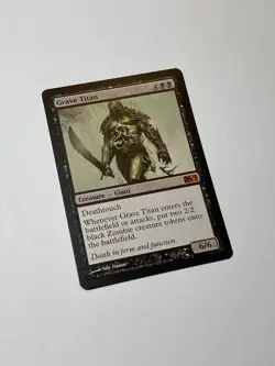 MTG - Grave Titan - Magic 2011 Core Set - NM - FOIL - Magic the Gathering - Image 4