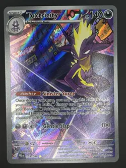 Pokemon TCG Toxtricity 103/094 Phantasmal Flames Illustration Rare Holo NM - Image 1