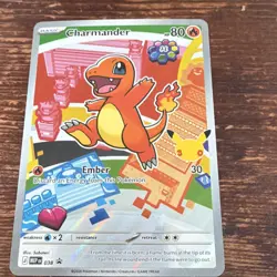 Pokemon Charmander MEP 038 Basic Card Lot 2026 Holo & Regular Saboteri - Image 3