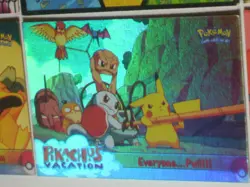 12 Topps 1999 Pokemon trading cards 1 holograph, 1 Sticker, 2 Puzzle, 9 Base Set - Image 4