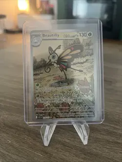 Pokemon Beautifly Full Art Holo Rare 219/217 Evolutions TCG Card - Image 1