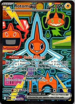 Pokemon TCG Rotom ex SIR 126/094 Phantasmal Flames NM (SKU 1-5) - Image 1