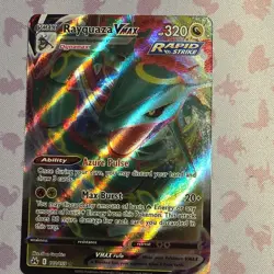 Pokemon Rayquaza VMAX 101/159 Crown Zenith Holo Ultra Rare 320 HP - Image 1