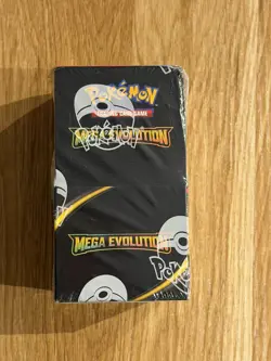 Pokemon TCG: Mega Evolution Half Booster Box (18 Packs) Brand New w/ Small Tear - Image 1