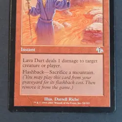MTG - 2x Lava Dart - Judgment - LP - Vintage 2002 - Red - Magic The Gathering - Image 5