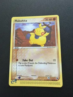 Pokemon TCG Makuhita EX Ruby & Sapphire 58/109 Regular Common - Image 1