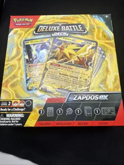 Pokemon TCG Deluxe Battle Deck Zapdos ex – Factory Sealed! - Image 1