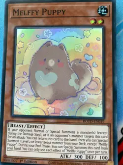 Yugioh Melffy Puppy ROTD-EN019 Super Rare NM - Image 1