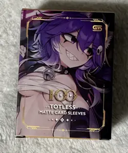 GamerSupps GG VCard Vtuber Card Sleeves - Totless x100 Sleeves - In Hand! - Image 1