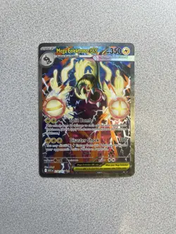 Mega Eelektross EX Rare Holo Pokemon Card 278/217 ASC 350 HP Split Bomb - Image 1