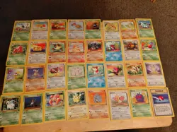 Pokemon Complete Jungle 32 Card Common/Uncommon Set 1999 WOTC Vintage Lot - Image 1